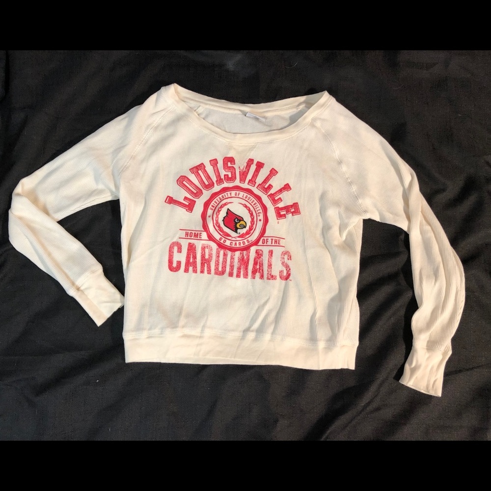 Louisville Cards crop sweater